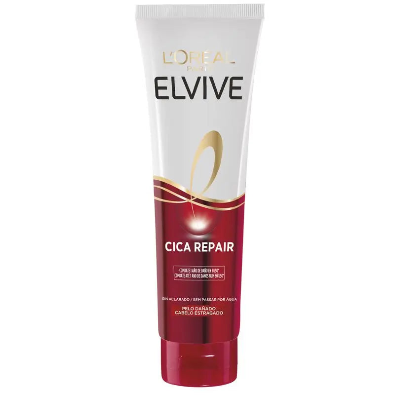 L'Oréal Paris Elvive Reparação Total 5 Cica Reparação Tratamento Reparador Para Cabelos Danificados 150Ml