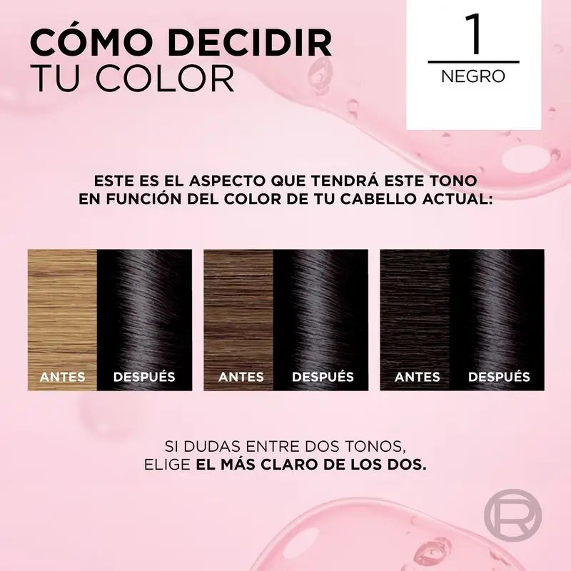 L'Oréal Paris Excellence Creme Coloração Permanente - Tom 1 Preto