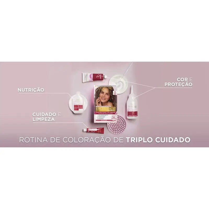 L'Oréal Paris Excellence Creme Permanent Hair Color - Tom 10 Louro Mais Claro