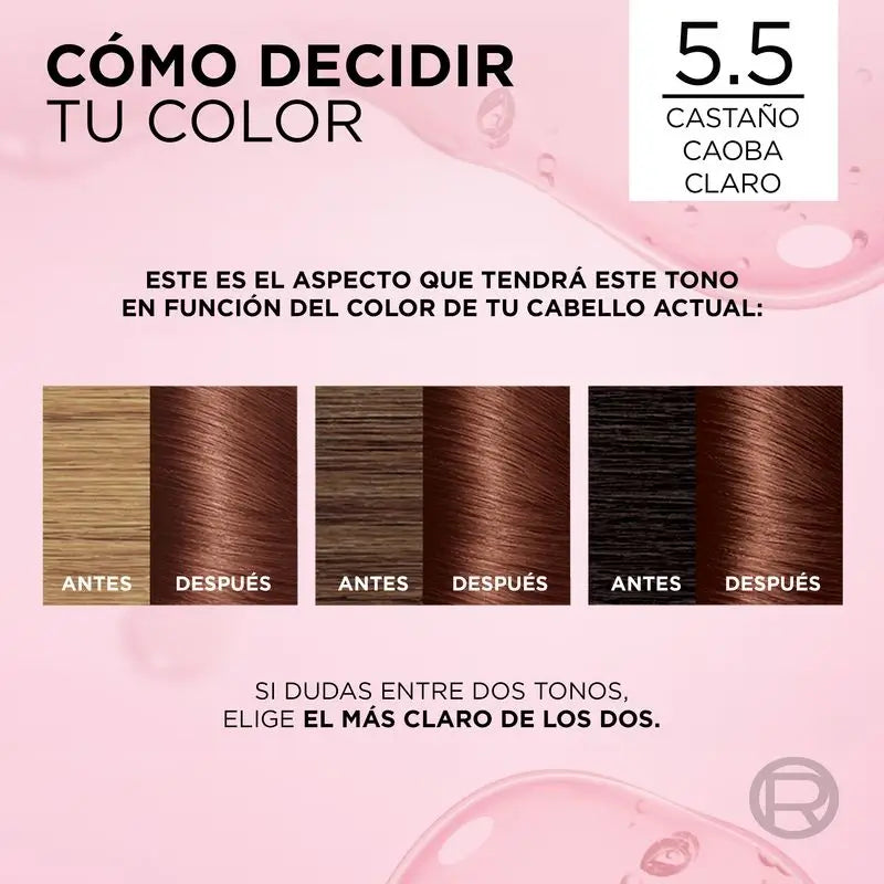 L'Oréal Paris Excellence Creme Permanent Hair Colour - Tom 5.5 Castanho Claro