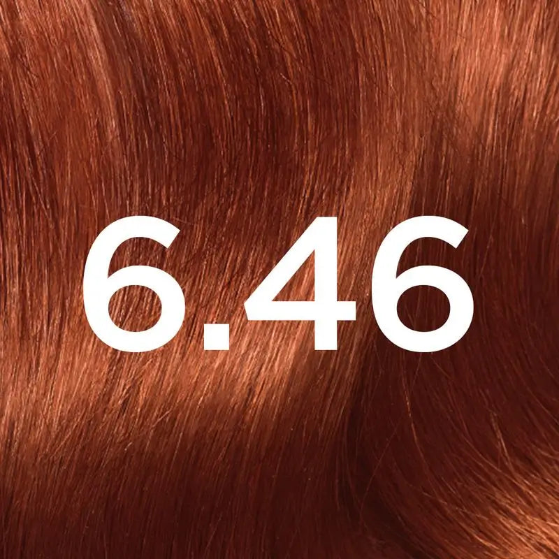 L'Oréal Paris Excellence Creme Permanent Hair Color - Tom 6.46 Louro escuro acobreado