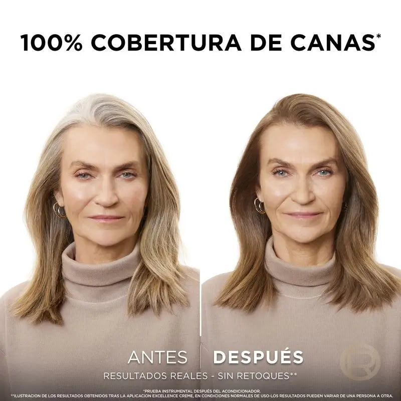 L'Oréal Paris Excellence Creme Coloração Permanente - Tom 7 Louro