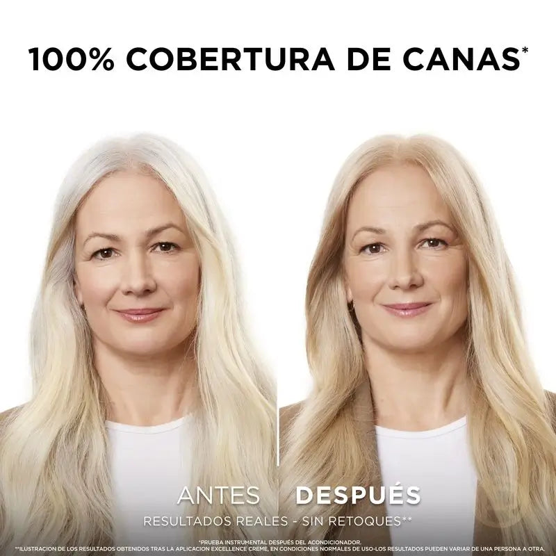 L'Oréal Paris Excellence Creme de coloração permanente - Louro muito claro tom 9