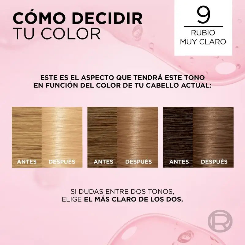 L'Oréal Paris Excellence Creme de coloração permanente - Louro muito claro tom 9