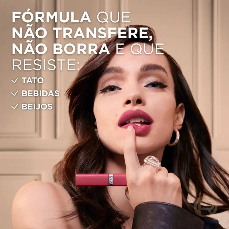 L'Oréal Paris Infaillible Le Matte Resistance Acabamento Matte 16H*. Sombra 100 Fairytale Ending