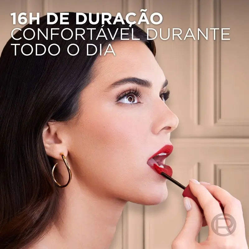 L'Oréal Paris Infaillible Le Matte Resistance Acabamento Matte 16H*. Sombra 420 Le Rouge Paris