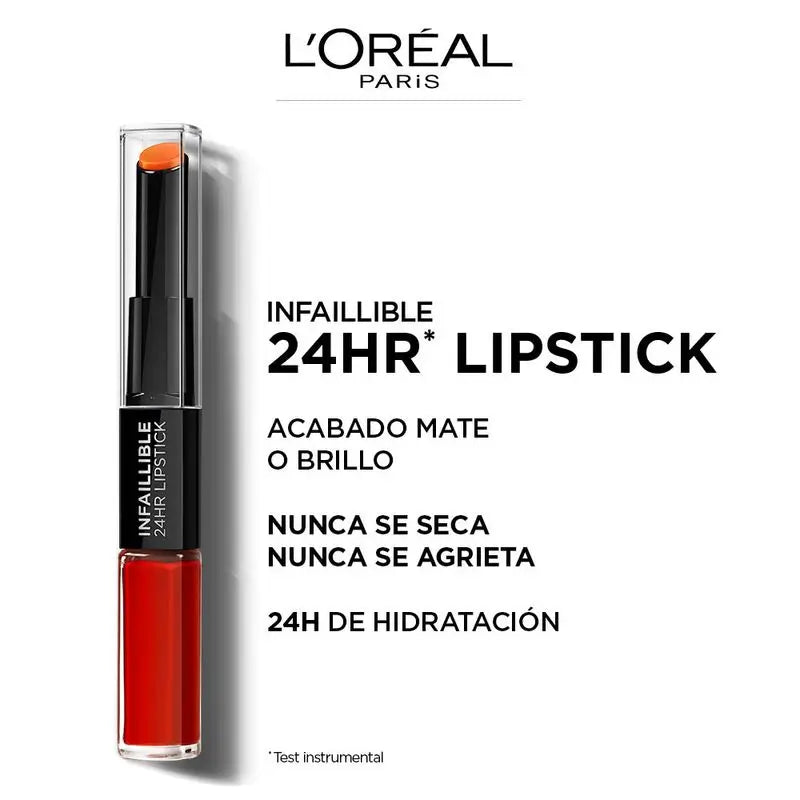 L'Oréal Paris Infallible 24H 506 Red Batom Permanente Infallible Vermelho