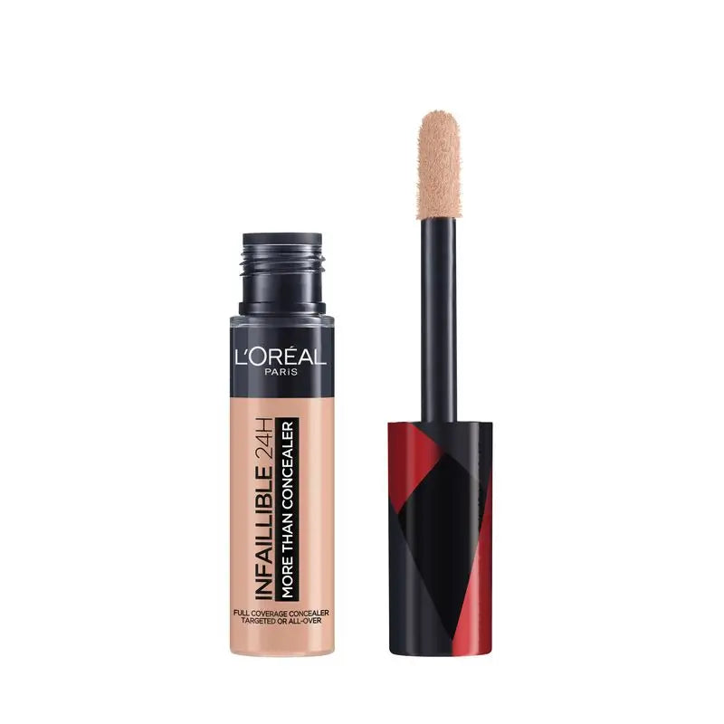 L'Oréal Paris Infallible More Than Concealer Corretor de Cobertura Total, Sombra 324 Aveia/Avoina, 11 Ml