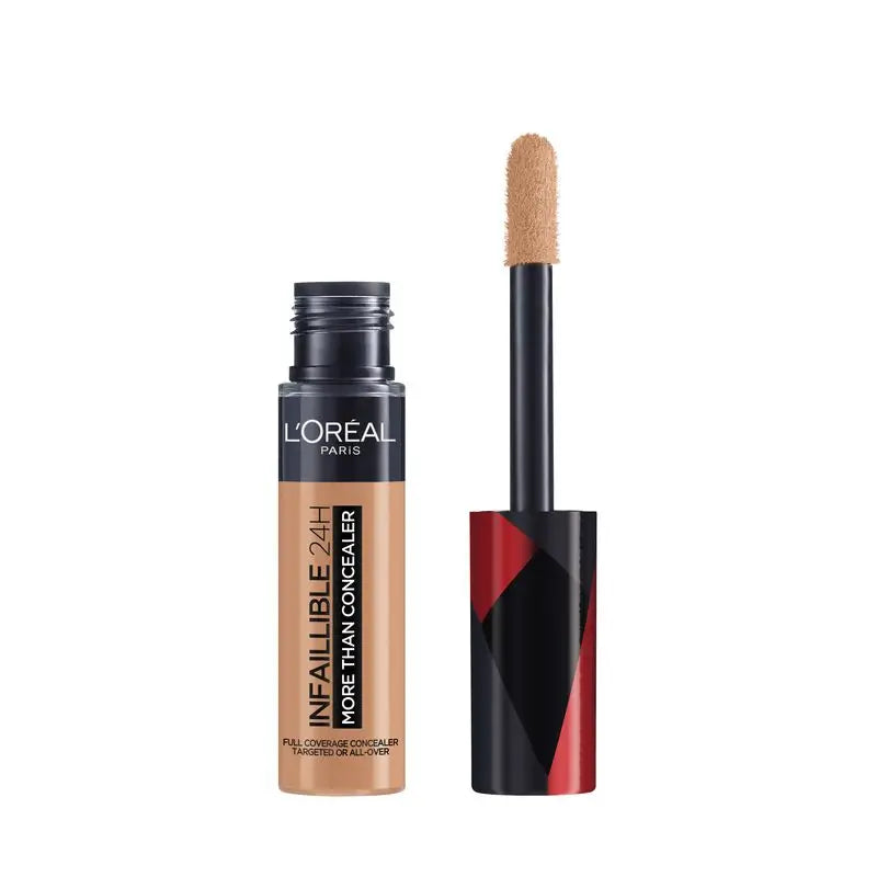 L'Oréal Paris Infallible More Than Concealer Corretor de Cobertura Total, Sombra 328.5 Creme, 11 Ml 30 G