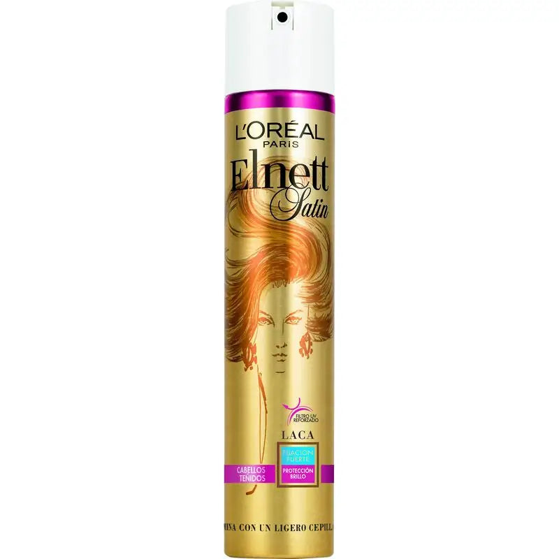 L'Oréal Paris Elnett Laca de fixação forte para cabelos pintados 400 ml