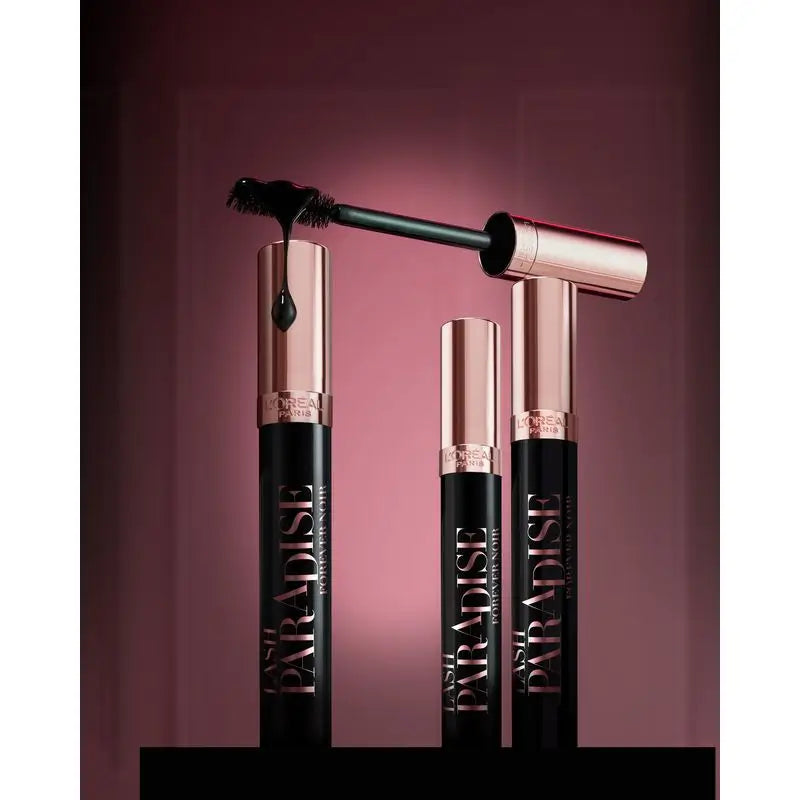 L'Oréal Paris Lash Paradise Mascara: Forever Noir, Fórmula 30% Mais Preta