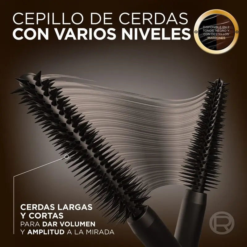 L'Oréal Paris Panorama Brown Mascara Com Fórmula Volumizadora Ultra-Flexível