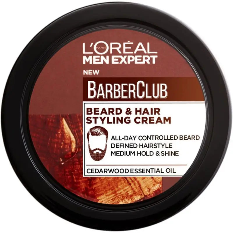 L'Oréal Paris Men Expert Barber Club Creme de Definição 75 Ml