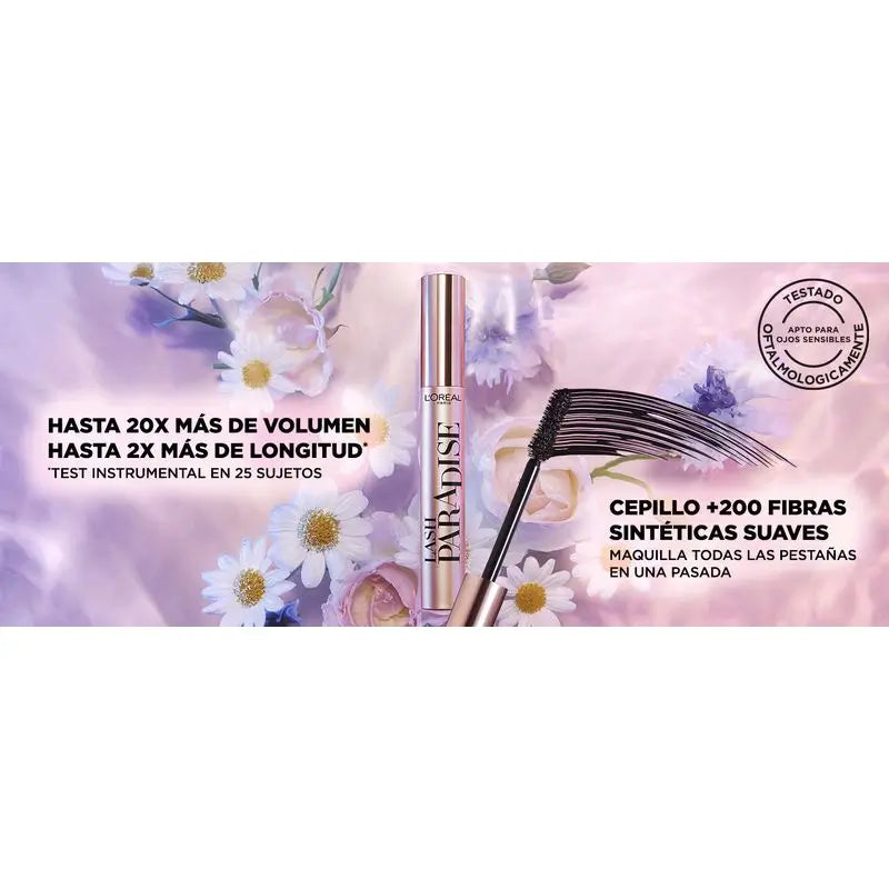 L'Oréal Paris Paradise Extatic Máscara Volume & Comprimento à Prova de Água 6,4 Ml