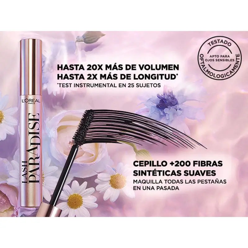 L'Oréal Paris Paradise Extatic Máscara Volume & Comprimento à Prova de Água 6,4 Ml