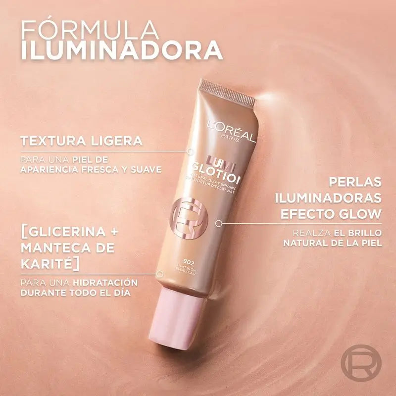 L'Oréal Paris Paradise Glotion Fórmula Iluminadora Sombra Média