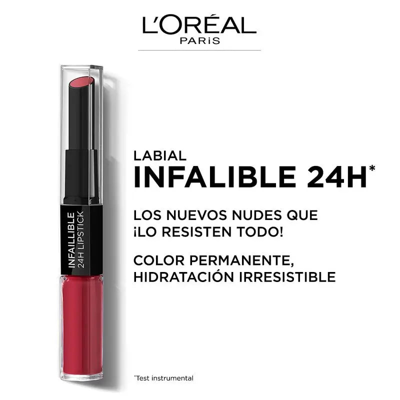 L'Oréal Paris 24H Infallible Permanent Lipstick Shade 804 Metro-Proof Rose