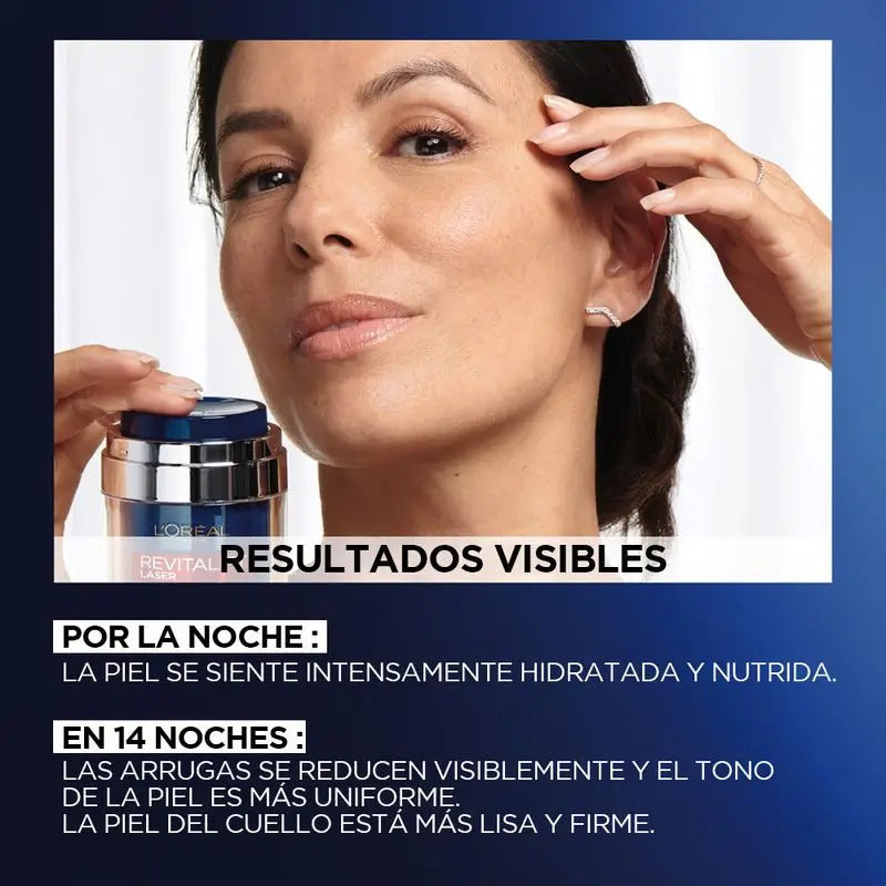 L'Oréal Paris Creme de Noite L'Oréal Paris Pressed Laser Revitalift com Retinol + Niacidamida Formato Dose Única, 50Ml