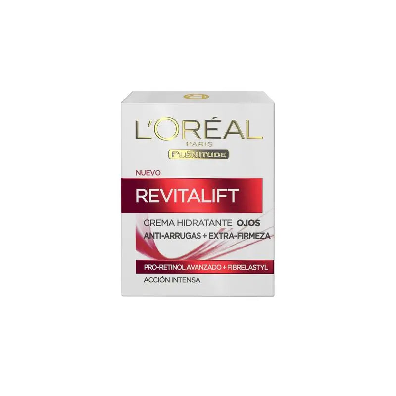 L'Oréal Paris Revitalift Contorno de Olhos Anti-Rugas - Com Pro-Retinol -15Ml