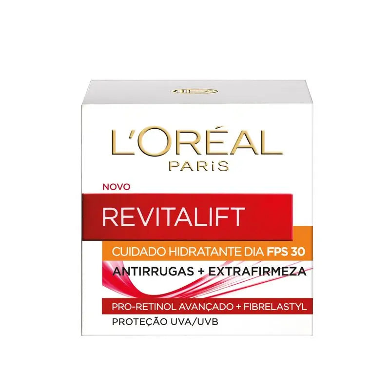 L'Oréal Paris Revitalift Creme de Dia Anti-Rugas Com Proteção Solar - Com Pro-Retinol - 50 Ml