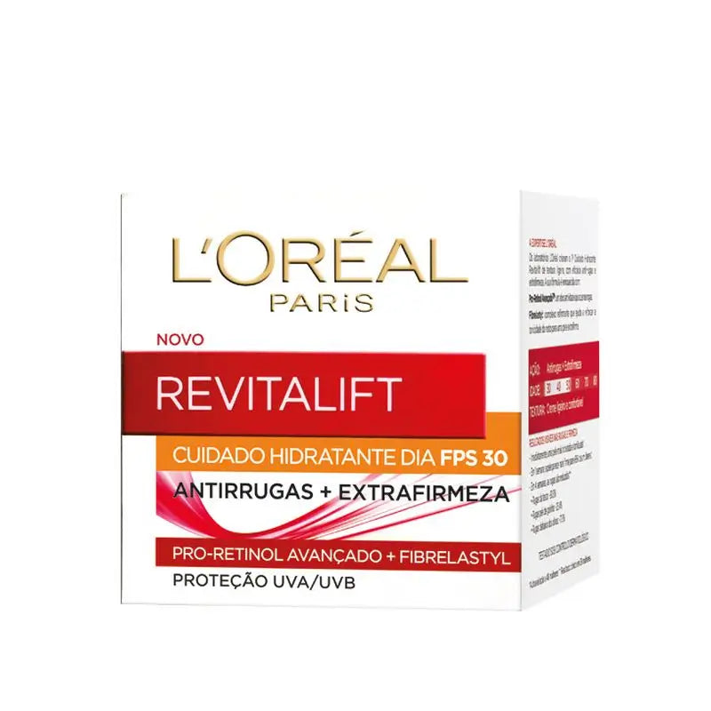 L'Oréal Paris Revitalift Creme de Dia Anti-Rugas Com Proteção Solar - Com Pro-Retinol - 50 Ml