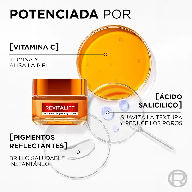 L'Oréal Paris Revitalift Vitamina C Gel Creme Luminoso e Redutor de Poros