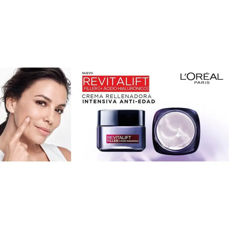 L'Oréal Paris Revitalift Filler Creme de Dia [Com Ácido Hialurónico] - 50Ml