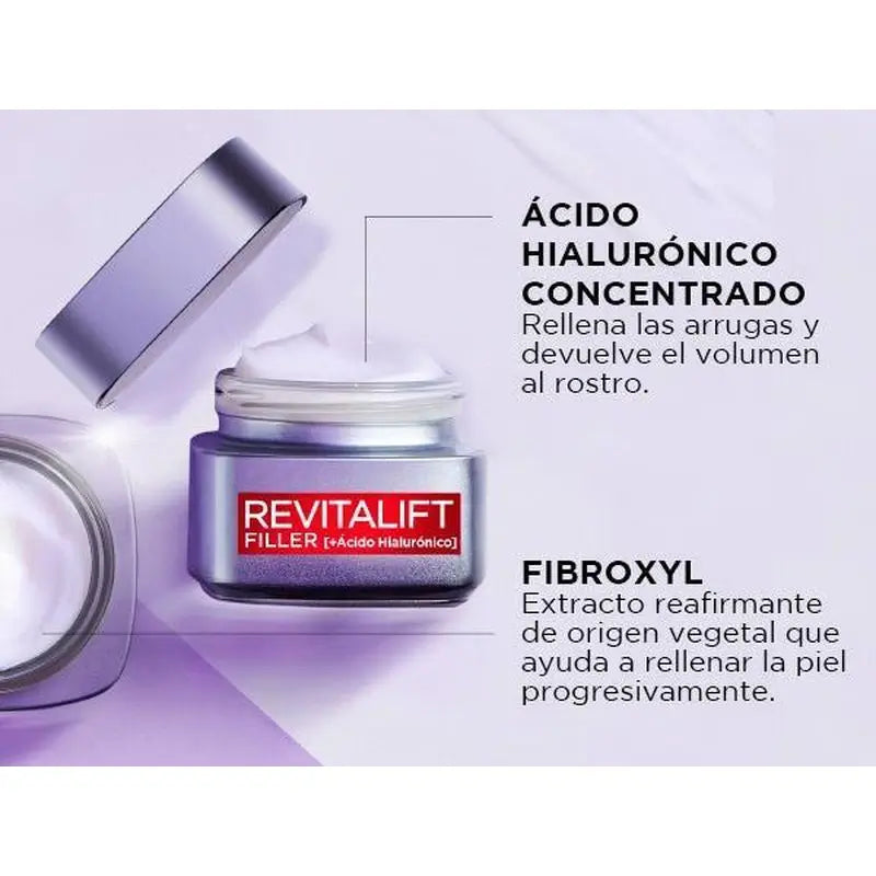 L'Oréal Paris Revitalift Filler Creme de Dia [Com Ácido Hialurónico] - 50Ml