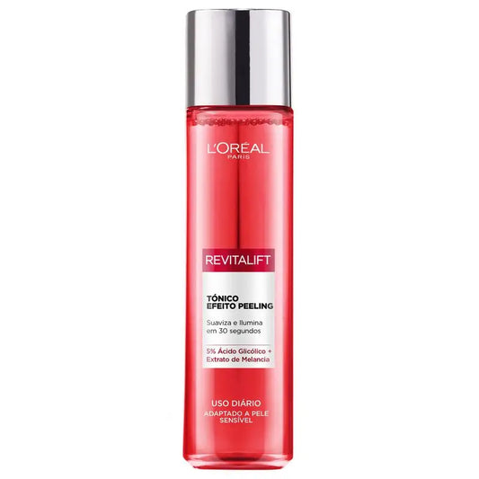 L'Oréal Paris Revitalift Tónico Aperfeiçoador, Extrato de Melancia, Pele Suave e Brilhante em 30 Segundos, 180Ml