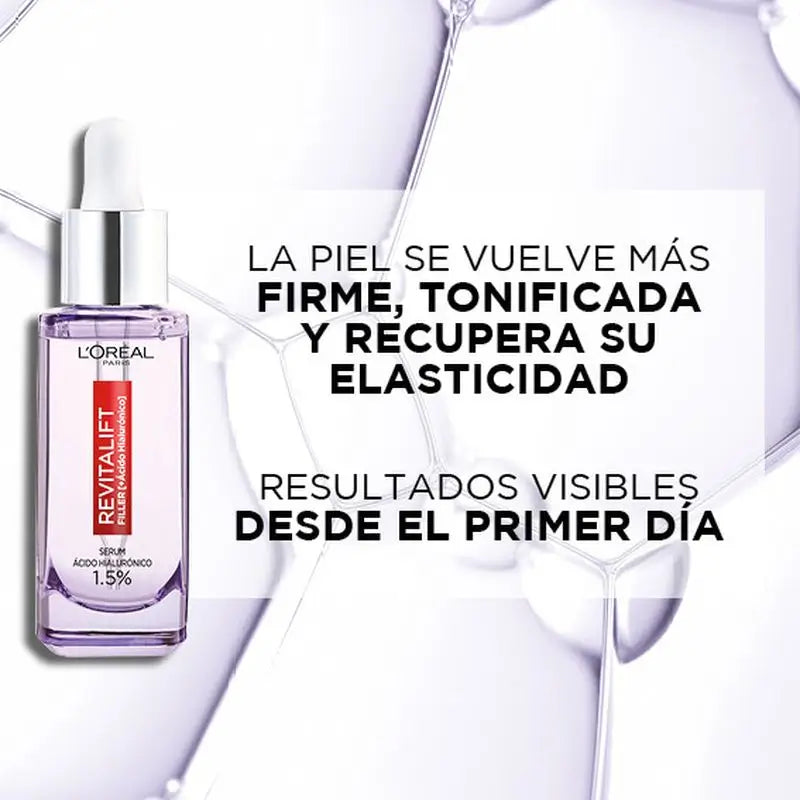 L'Oréal Paris Sérum Anti-Envelhecimento Revitalift Filler (+Ácido Hialurónico Puro) 50Ml