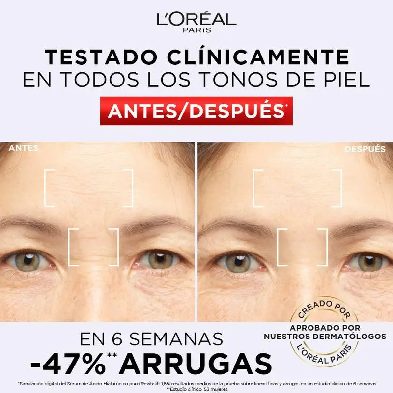 L'Oréal Paris Revitalift Filler Sérum Anti-Rugas - 1,5% Ácido Hialurónico Puro.