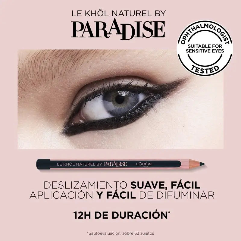 L'Oréal Paris Superliner Le Khol Eye Pencil 101 Midnight Black Preto