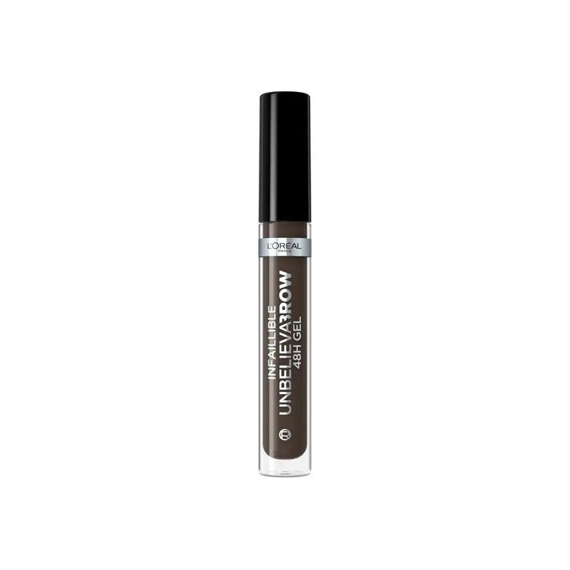 L'Oréal Paris Unbelieva Brow Gel Gel de longa duração para sobrancelhas 3.0 Brunette