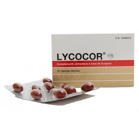 Lycocor Suplemento Alimentar , 20 cápsulas moles