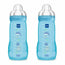 Mam Baby Baby Easy Active Biberão Azul Brilhante, 2X330Ml