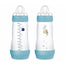 Mam Baby Easy Start Biberão Anti-Cólicas Azul Mate, 2X320Ml