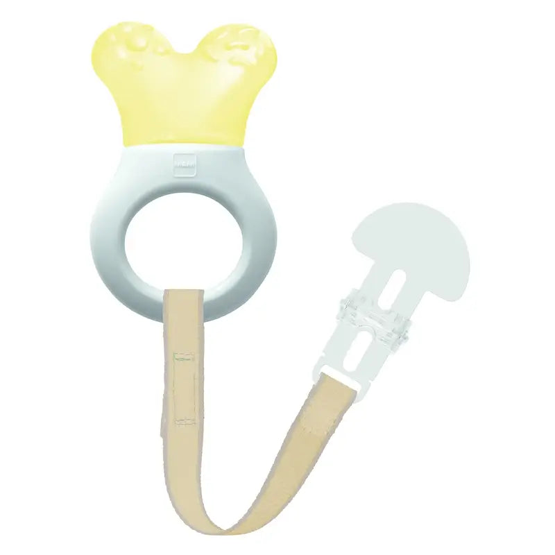 Mam Baby Teether Mini Cooler & Clip Neutro