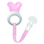 Mam Baby Teether Mini Cooler & Clip Rosa