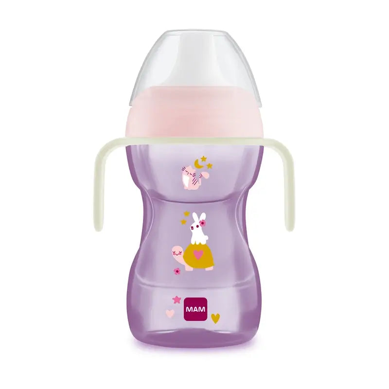 Mam Baby Fun To Drink Cup Copo Dia&Noite Rosa, 270 ml