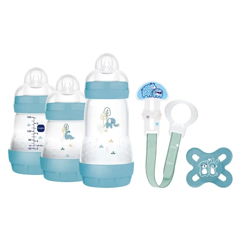 Conjunto Mam Baby Welcome To The World para recém-nascido Azul