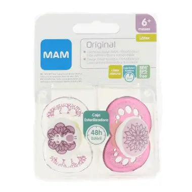 Chupeta Original de Látex para Bebés MAM +6 Meses