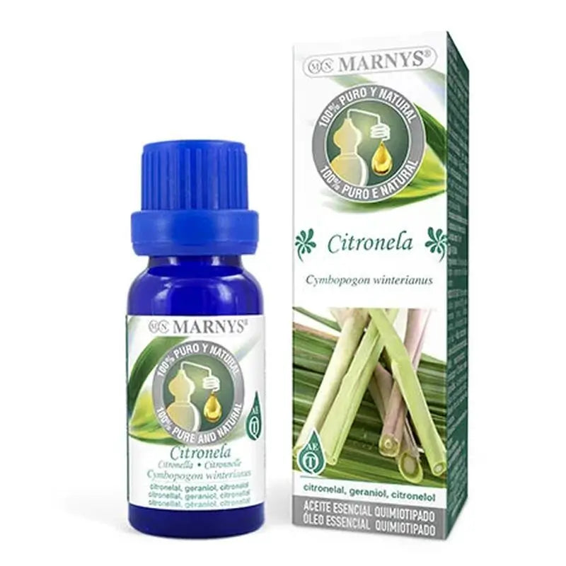 Marnys Aceite Esencial Alimentario De Citronella Estuche 