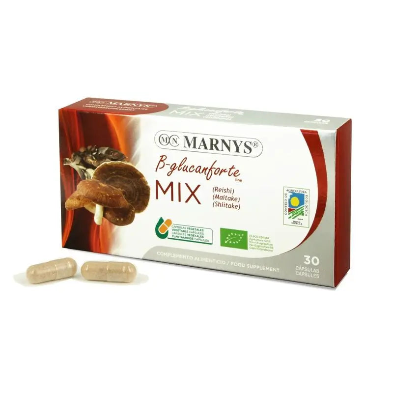 Marnys Beta-Glucanforte Mix , 30 cápsulas