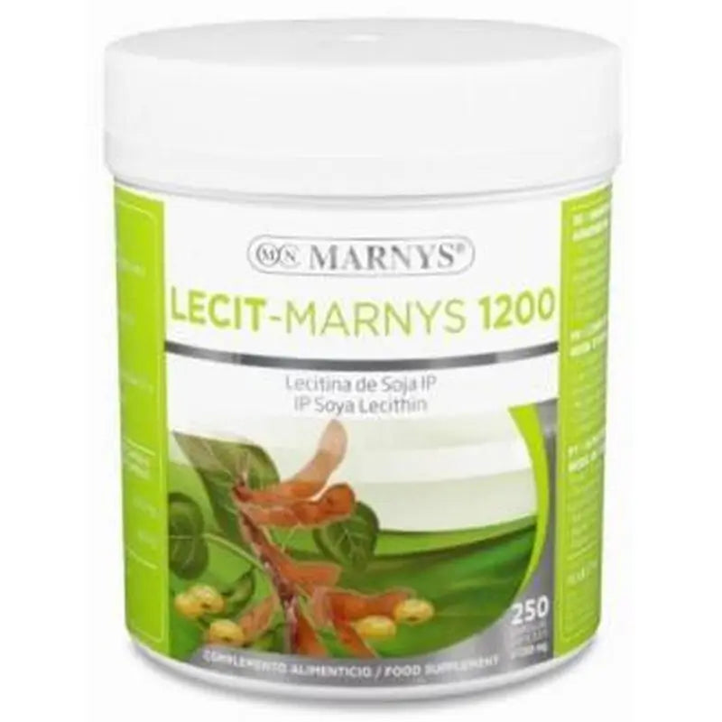 Marnys Lecitina De Soja-Lecitmar 1200Mg. 250Perlas