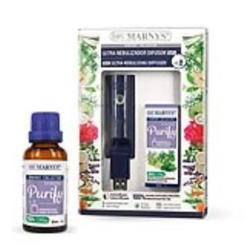 Marnys Pack Usb Ultra Nebulizador+Synergy Purify 30Ml.