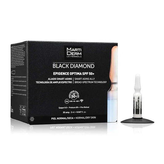 Martiderm Black Diamond Epigence Óptima SPF 50 30 Ampollas x 2 ml