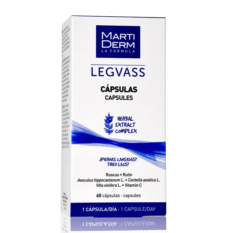 Martiderm Legvass Oral 60 cápsulas