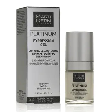 Martiderm Platimnium Expression Gel Contorno de Ojos y Labios 15 ml