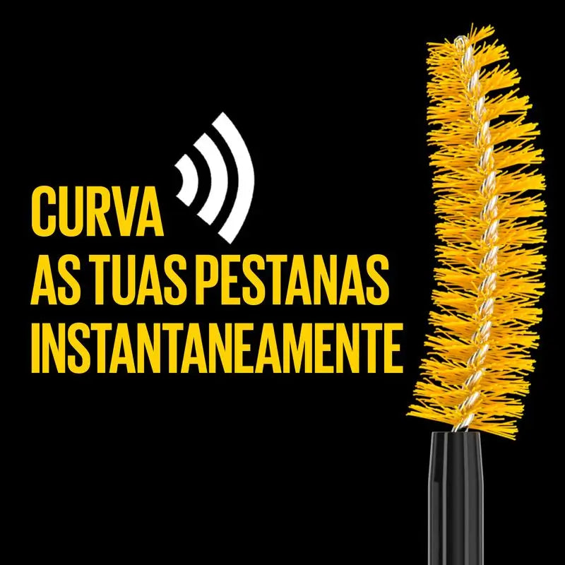 Máscara de pestanas Maybelline New York Colossal 24h Lash Mascara para uma ondulação completa e um volume total.