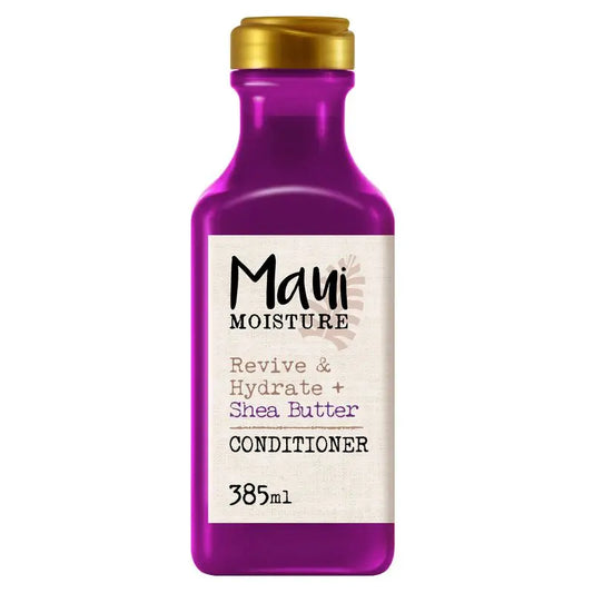 Maui Moisture Acondicionador Revitalizador E Hidratante Con Manteca De Karité, Para Pelo Seco Y Dañado, 385Ml